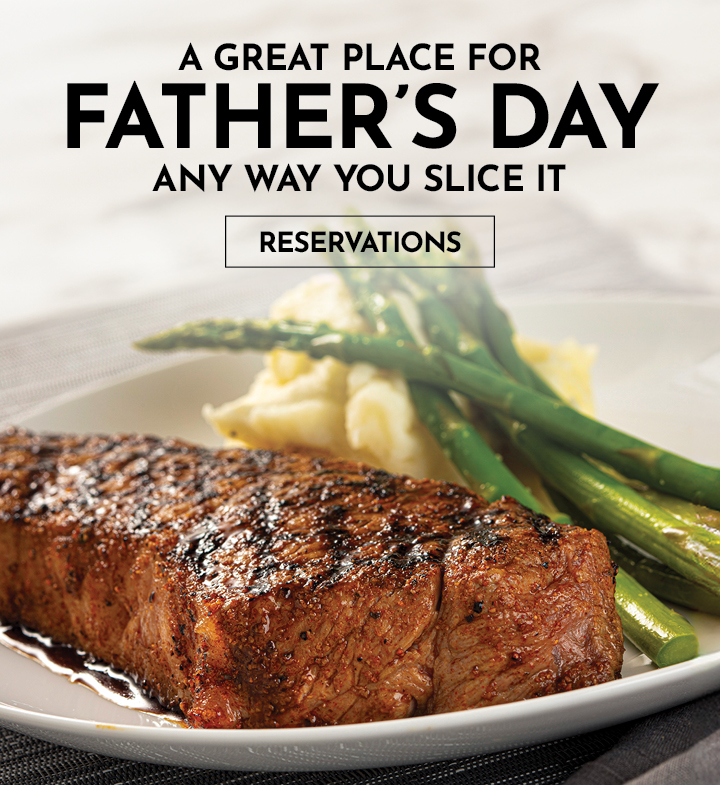 A great place for Father's Day any way you slice it. Click to make a reservation.